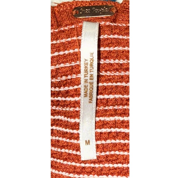 Free People - Chic Halter Top in Rust - Size Medium - Picture 7 of 11